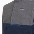 Bluza trekkingowa męska Patagonia Retro Pile 1/2 Snap P/O new navy w/nickel 3