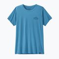 Koszulka damska Patagonia Capilene Cool Daily - Cloud Crag shore blue/light shore blue x-dye