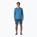 Longsleeve męski Patagonia Capilene Cool Daily - Boardshort Logo shore blue/light shore blue x-dye 2