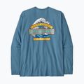 Longsleeve trekkingowy męski Patagonia Great Waves Responsibili Tee shore blue 6