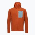 Bluza trekkingowa męska Patagonia R1 Air Full Zip Hoody coal orange