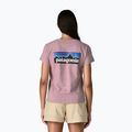 Koszulka damska Patagonia P-6 Logo Responsibili-Tee qulet violet 3