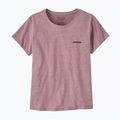 Koszulka damska Patagonia P-6 Logo Responsibili-Tee qulet violet 4