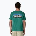 Koszulka męska Patagonia P-6 Logo gem green 3