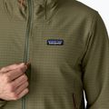 Kurtka softshell męska Patagonia R1 TechFace Hoody basin green 9