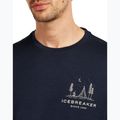 Koszulka męska icebreaker Merino 150 Tech Lite Peaceful Pass Tee midnight navy 5