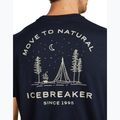 Koszulka męska icebreaker Merino 150 Tech Lite Peaceful Pass Tee midnight navy 6