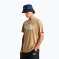 Koszulka męska The North Face Evolution Half Dome khaki stone