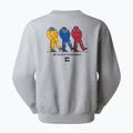 Bluza The North Face Celebration Relaxed Crew Graphic tnf light grey heather 6
