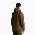 Kurtka przeciwdeszczowa dziecięca The North Face Whiton 3L taupe green 3