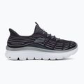Buty damskie SKECHERS Summits Plus Soft Luster charcoal/silver 2