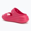 Klapki damskie Crocs Classic Crush Sandal dragon fruit 3
