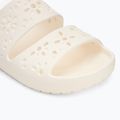 Klapki Crocs Classic Floral Cutout Sandal chalk 7