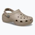 Klapki damskie Crocs Classic Platform Clog taupe 9