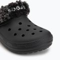 Klapki Crocs Classic Fleece Lined black 8