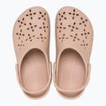 Klapki Crocs Classic Floral Cutout Clog pink caramel 13