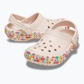Klapki dziecięce Crocs Classic Beaded Band Clog Kids quartz 14