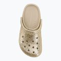 Klapki dziecięce Crocs Classic Chunky Glitter sandstone 6