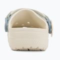 Klapki dziecięce Crocs Classic Denim Flower Adjutment Backstrap summit white 7