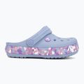 Klapki dziecięce Crocs Crockband Glow Confetti Band blue haze/multi 3
