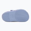 Klapki dziecięce Crocs Crockband Glow Confetti Band blue haze/multi 5