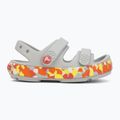 Sandały dziecięce Crocs Crocband Cruiser Glow Confetti Band atmosphere/flame 2