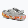 Sandały dziecięce Crocs Crocband Cruiser Glow Confetti Band atmosphere/flame 3