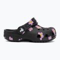 Klapki dziecięce Crocs Classic Flower 212671 black 3