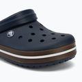 Klapki Crocs Crocband Gum navy 8