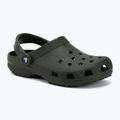 Klapki Crocs Classic army green 2