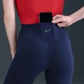 Spodenki damskie Nike One High Waisted 8" Biker midnight navy 13