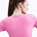 Top treningowy damski Nike Pro Dri-Fit Graphic Cropped playful pink/pink foam/white 5