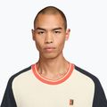 Koszulka tenisowa męska Nike Court Heritage sail/dark obsidian 3