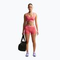 Spodenki damskie Nike Pro Mid-Rise Biker 3" sea coral/white 2