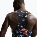 Koszulka do biegania męska Nike AeroSwift Dri-Fit ADV Singlet black/laser orange 4