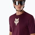 Koszulka rowerowa męska Fox Racing Ranger Fox Head SS dark maroon 3