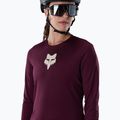 Longsleeve rowerowy damski Fox Racing Ranger Fox Head LS dark maroon 3