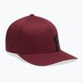 Czapka z daszkiem męska Fox Racing Fox Head X Flexfit dark maroon