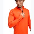 Bluza do biegania męska HOKA GlideTech Quarter Zip lava 4