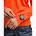 Bluza do biegania męska HOKA GlideTech Quarter Zip lava 5