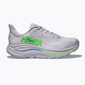 Buty do biegania męskie HOKA Clifton 10 ash grey/neon green 3