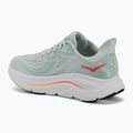 Buty do biegania damskie HOKA Clifton 10 sea glass/neon flame 3