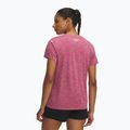 Koszulka treningowa damska Under Armour Tech Twist fuchsia dusk/white 2