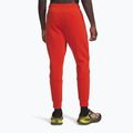Spodnie treningowe męskie Under Armour Unstoppable Fleece Jgr surplus orange black 3