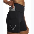 Spodenki treningowe damskie Under Armour Project Rock Middie black/anthracite 4
