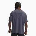 Koszulka męska Under Armour Project Rock Q3 ST Graphic downpour gray/white 2