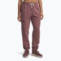 Spodnie treningowe damskie Under Armour Project Rock Icon maroon mist/black
