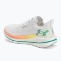 Buty do biegania damskie Under Armour Velociti SPD white/orange bloc/metallic silver 3