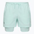 Spodenki do biegania męskie Under Armour Launch 5" 2IN1 refresh mint/castlerock