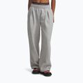 Spodnie damskie Under Armour Rival Fleece Script mod gray light heather/white